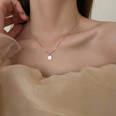 Sophie Gold Halskjede med Perlevedheng | 18k Gull