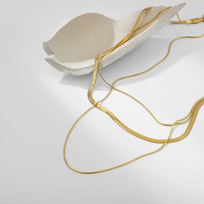 Zafina Halskjede | 18k Gull