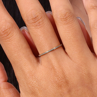 Zarra Paved Ring | 18k Gull