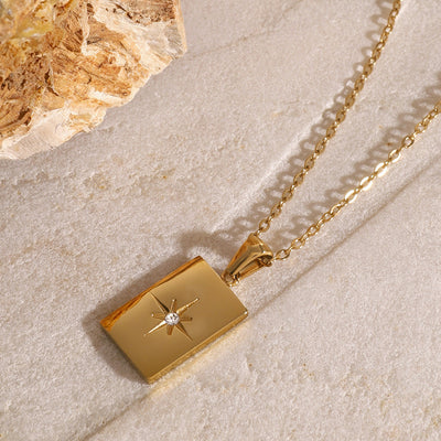 Lagdelte Halskjede Raphael | 18k Gull