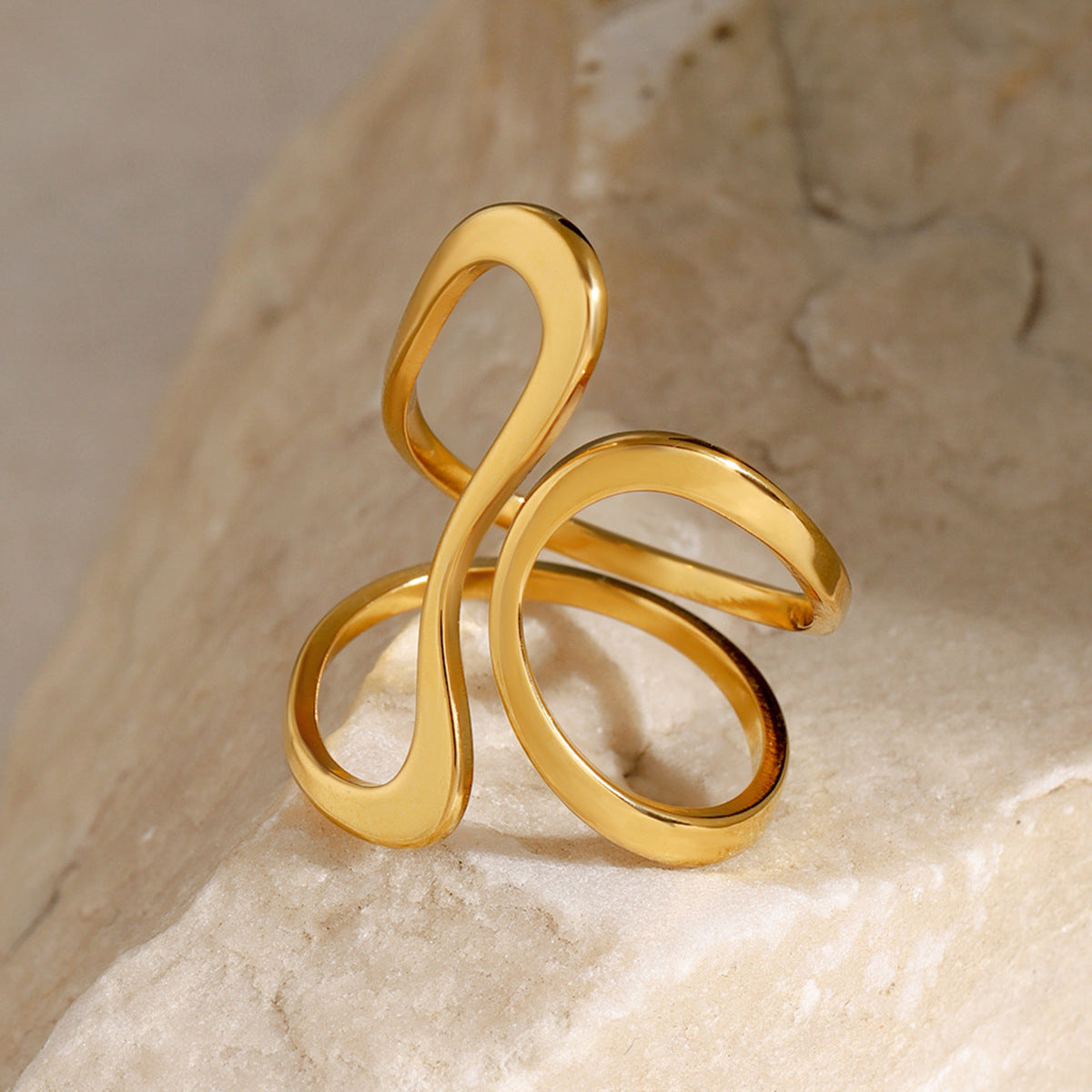 Gullring Mosaikk | 18k Gull