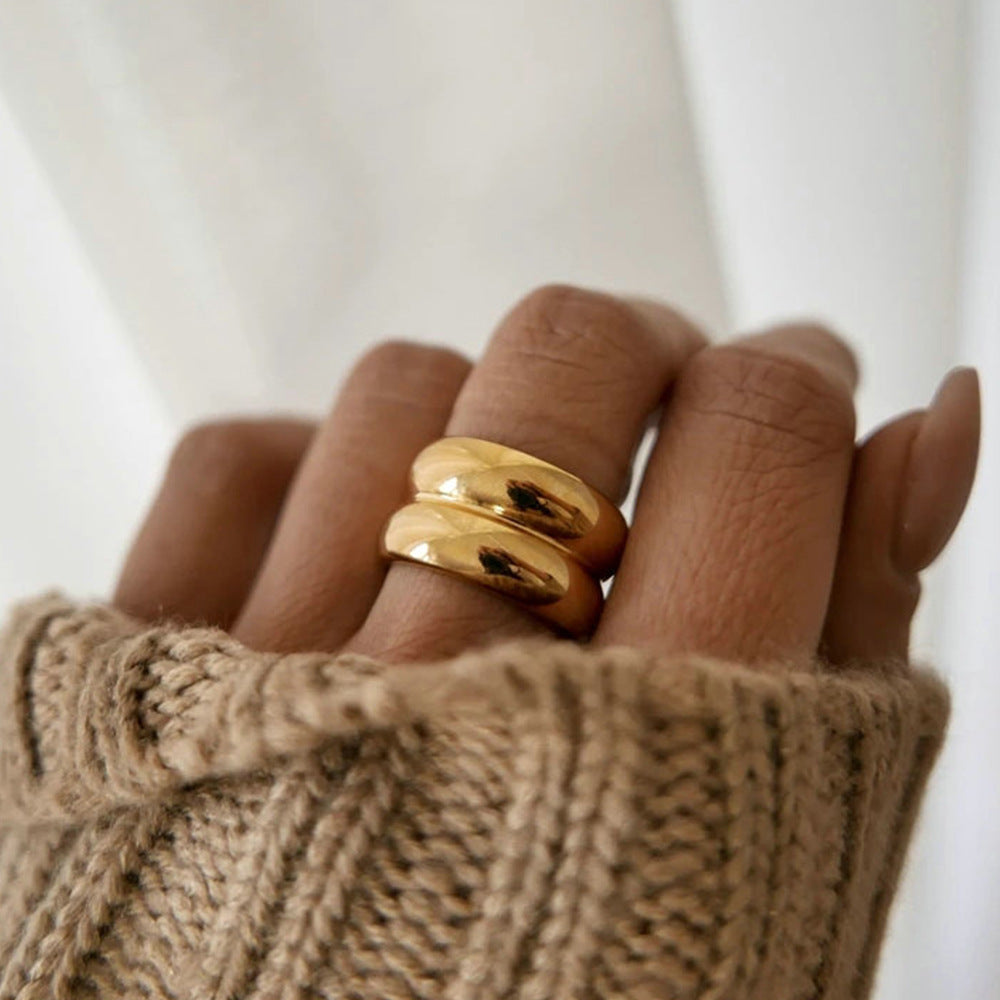 Zelle Ring | 18k Gull