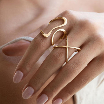 Gullring Mosaikk | 18k Gull