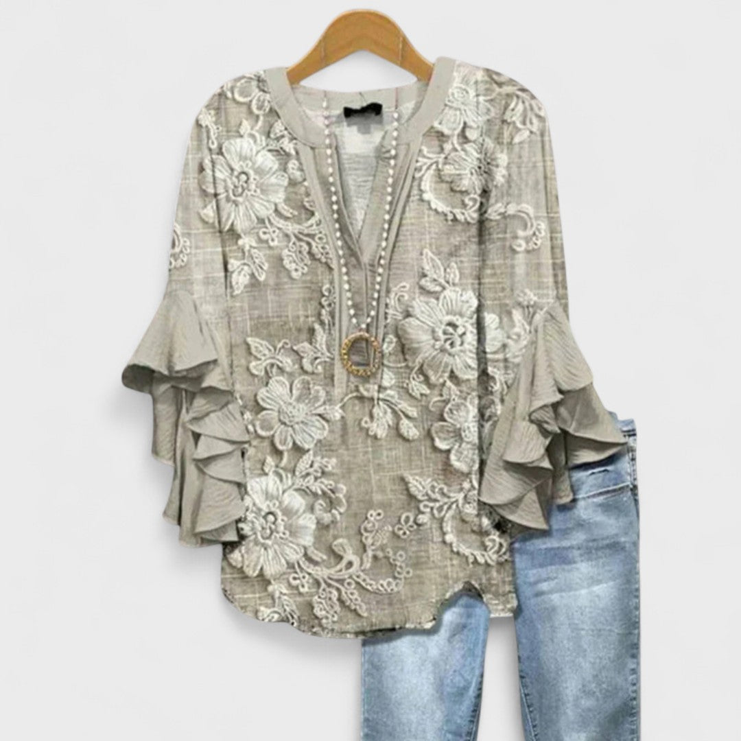Lina – Lett bluse for hverdagen
