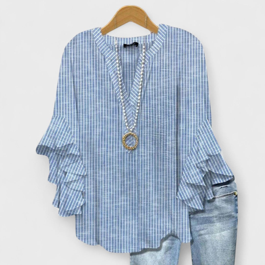 Lina – Lett bluse for hverdagen