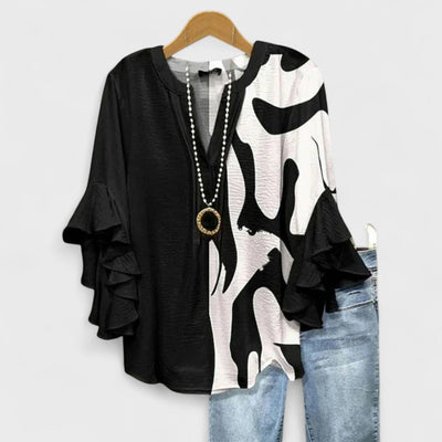 Lina – Lett bluse for hverdagen