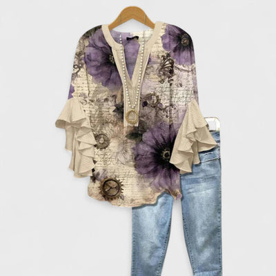 Lina – Lett bluse for hverdagen