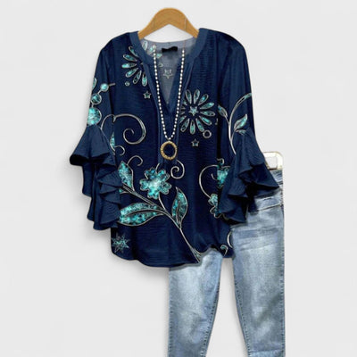 Lina – Lett bluse for hverdagen