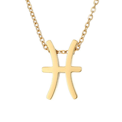 Celestique Halskjede med Stjernebilde | 18k Gull