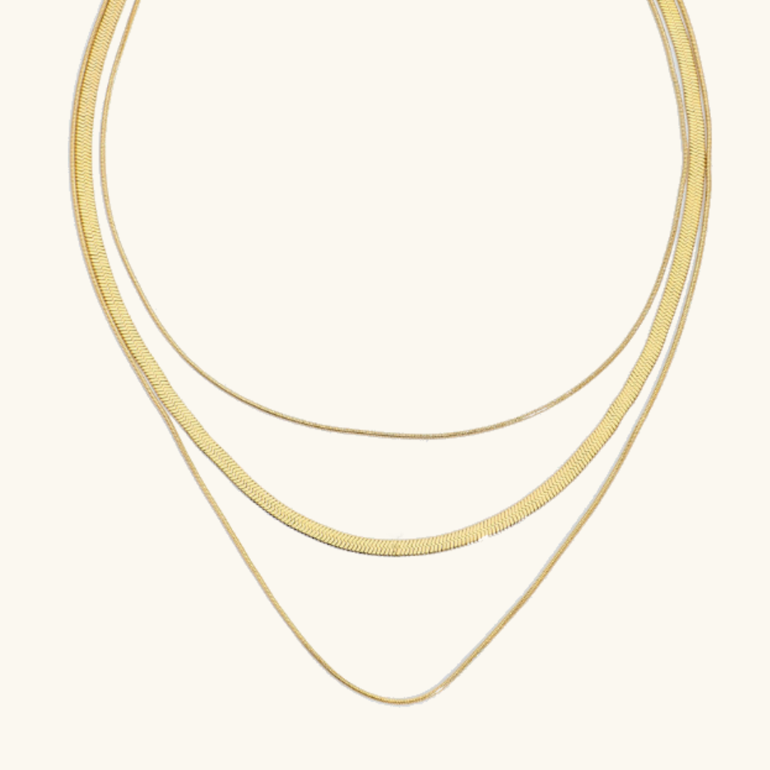 Zafina Halskjede | 18k Gull