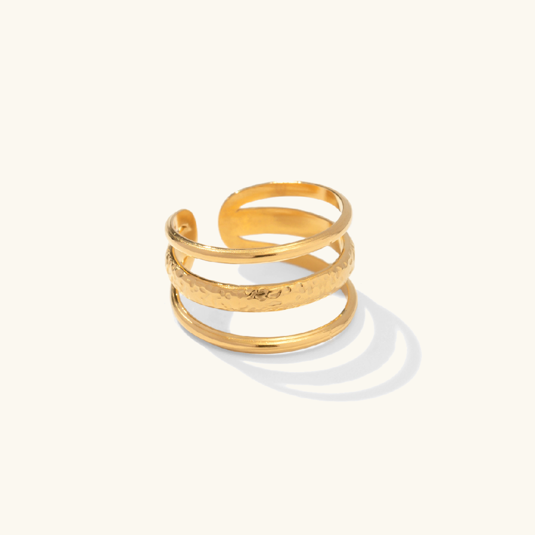 Ring Shirley | 18k Gull