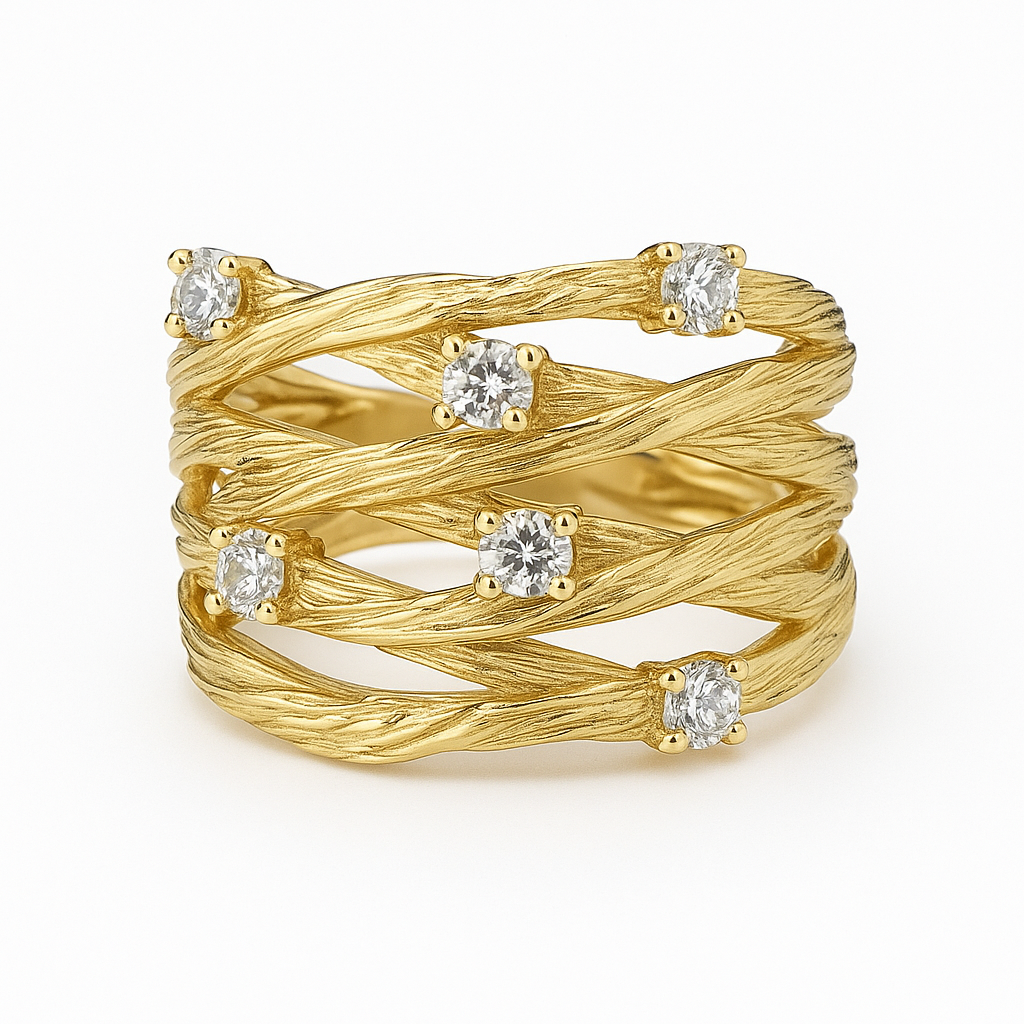 Vintage gullring