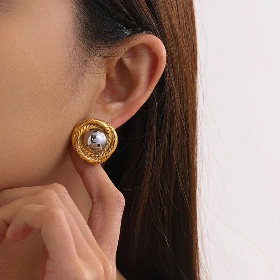Ariadne Øreringer | 18k Gull