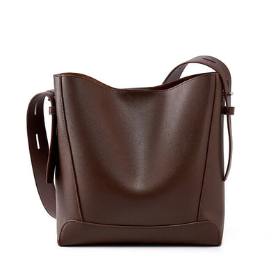 tine™ – Stylish Sand-Colored Shoulder Bag with Belt Handle
