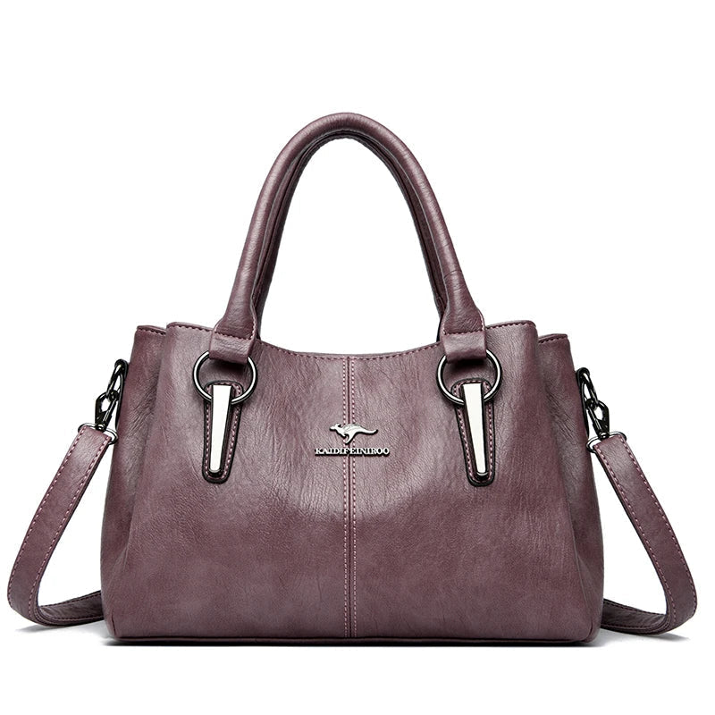 Mathisens™ | Crossbody i mykt skinn