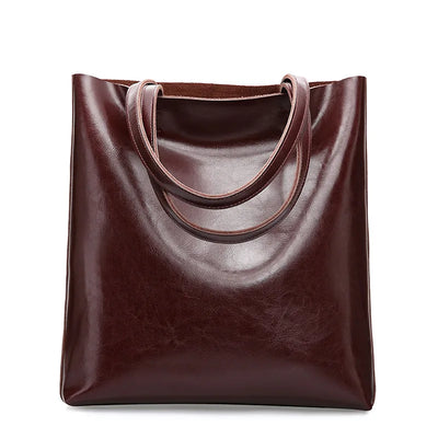diana™ – klassisk tote bag i skinnimitasjon