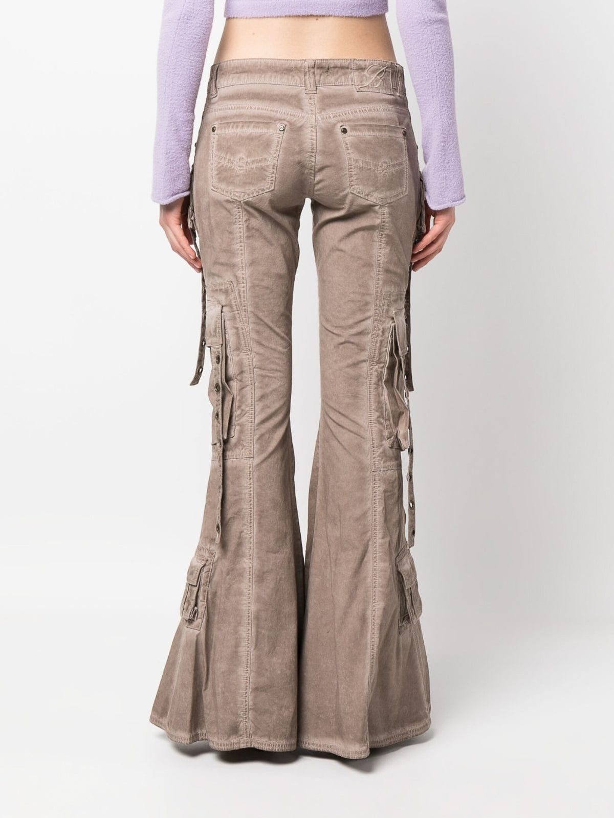 Bootcut cargo bukser