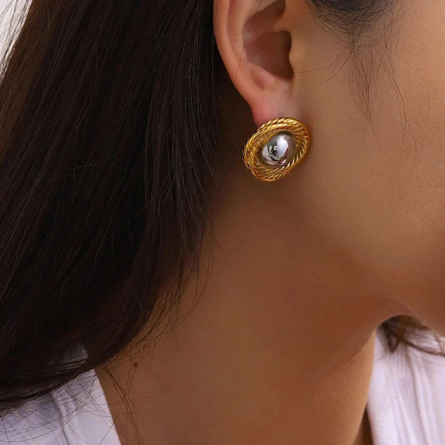Ariadne Øreringer | 18k Gull