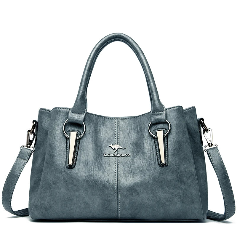 Mathisens™ | Crossbody i mykt skinn