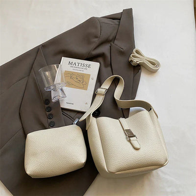 Iris™ – Moderne Skinnlook Bøtteveske