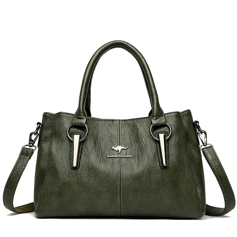 Mathisens™ | Crossbody i mykt skinn