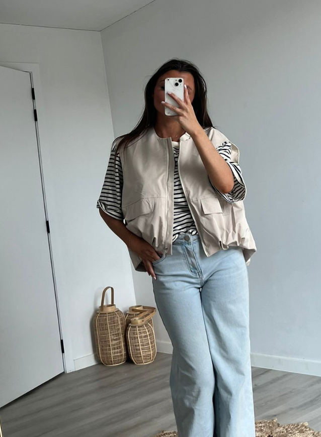 Beige Vest