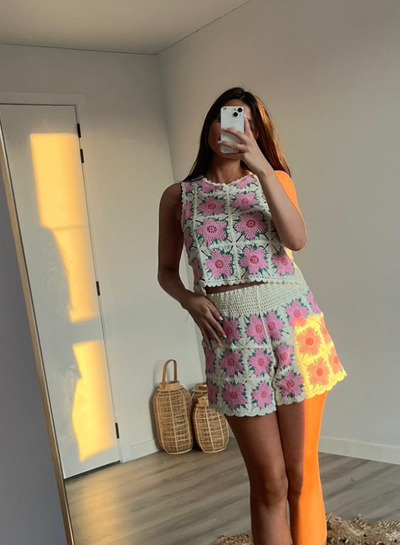 MILA - Heklet shorts