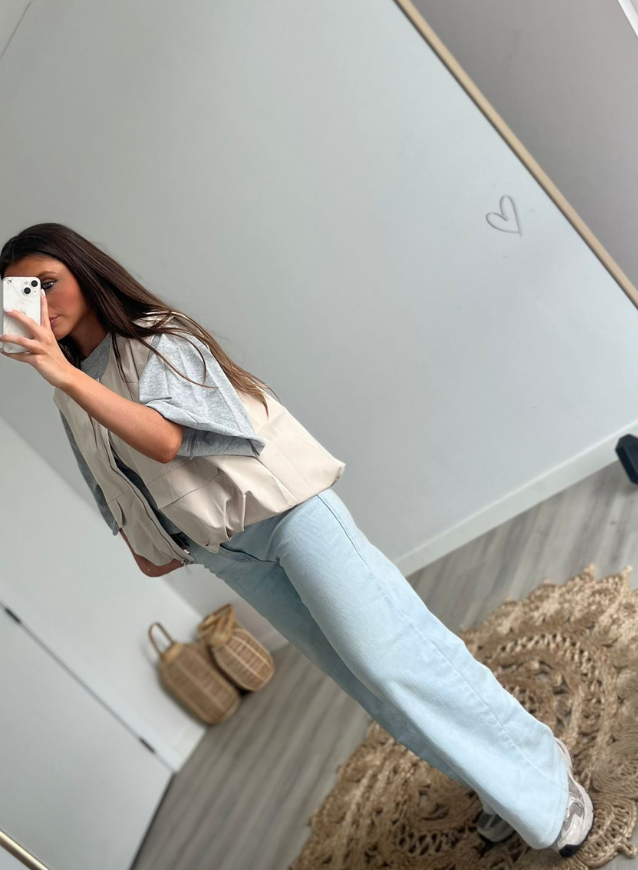 Beige Vest