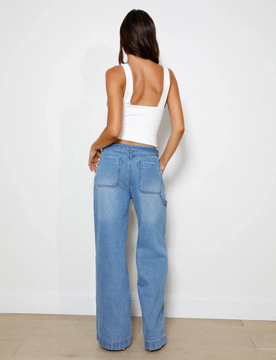 Høyt midjejeans