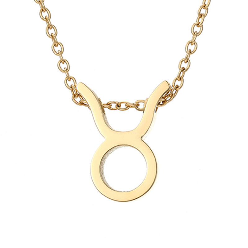 Celestique Halskjede med Stjernebilde | 18k Gull