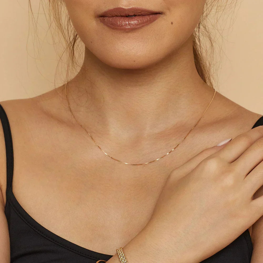 Bodega Box Halskjede | Gull 18k