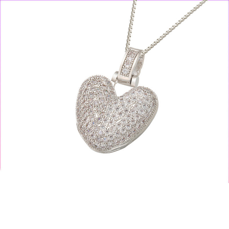 Pave Bubble Halskjede med Initial | 18k Gull
