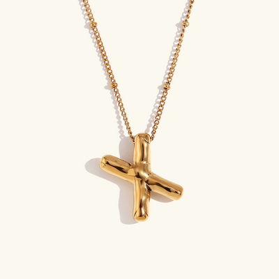nesepryd med initialer | 18k Gull