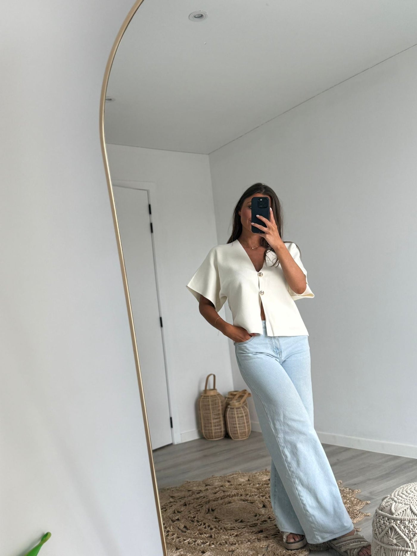 ABBY - Hvit Topp