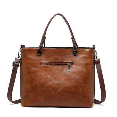 Maelis™ - Skinn Skulderveske" can be rewritten as "Maelis™ - Leather Shoulder Bag.