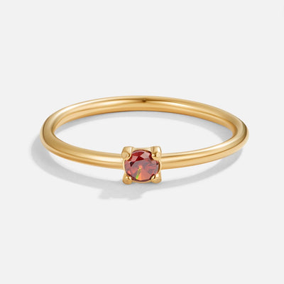 Fødselssten Ring | 14k Gull