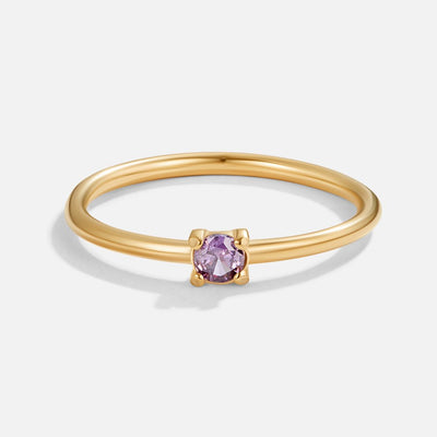 Fødselssten Ring | 14k Gull