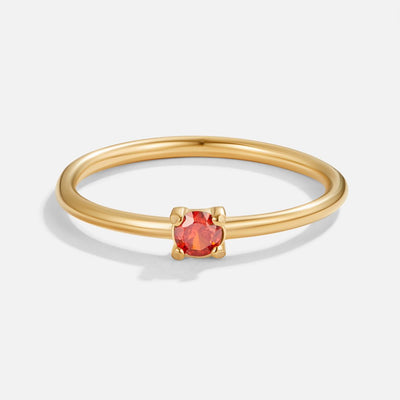 Fødselssten Ring | 14k Gull