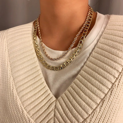 Rope Bianca Halskjede | 18k Gull