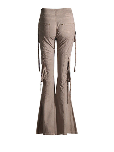 Bootcut cargo bukser