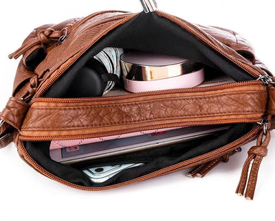 Lea™ - Sophisticated Myk Leather Bag