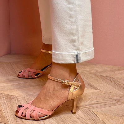Mirano™ | Elegante åpen-tå sandaler med stiletthæl for en sofistikert stil