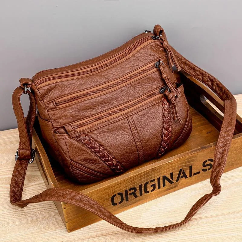 Lea™ - Sophisticated Myk Leather Bag