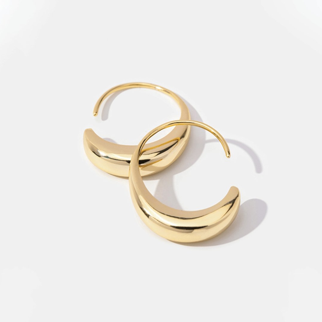 Hengende Øreringer | 18k Gull