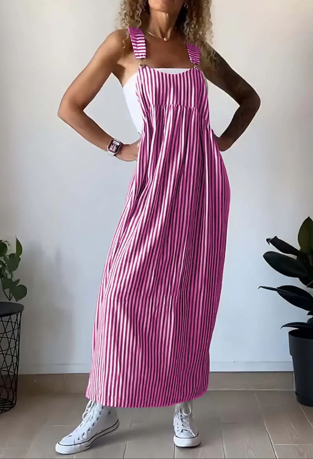 ALICE – Lekkert jumpsuit med stripemønster
