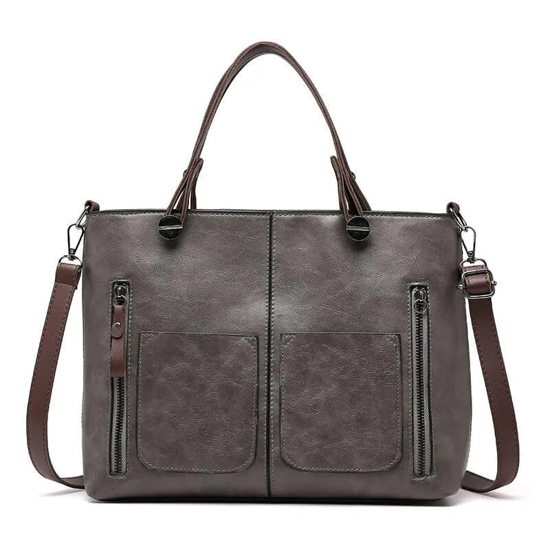 Maelis™ - Skinn Skulderveske" can be rewritten as "Maelis™ - Leather Shoulder Bag.