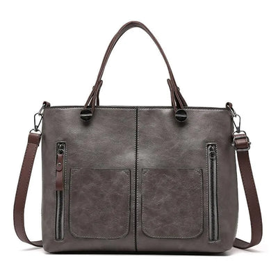 Maelis™ - Skinn Skulderveske" can be rewritten as "Maelis™ - Leather Shoulder Bag.