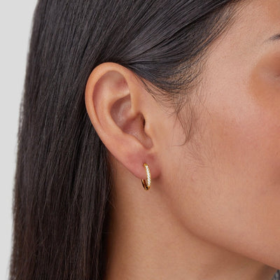 Evighetsøreringer | 18k Gull
