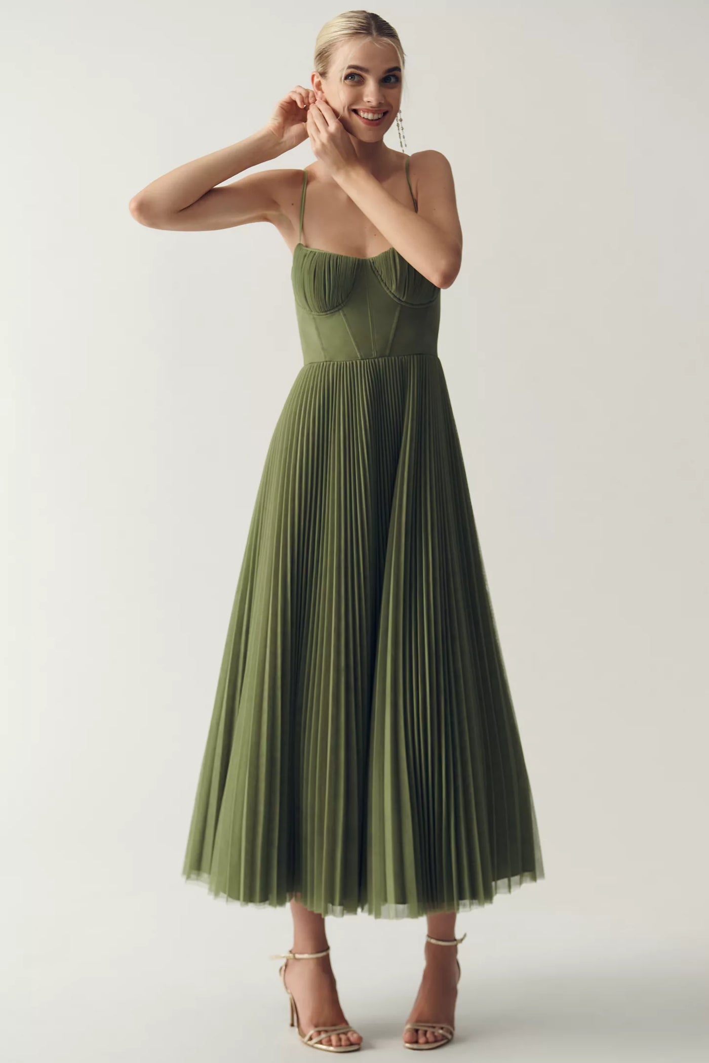 Donatella Midi Kjole