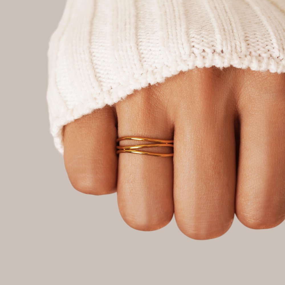 Infinity Loop Uendelighetssirkelen | Gull 18k